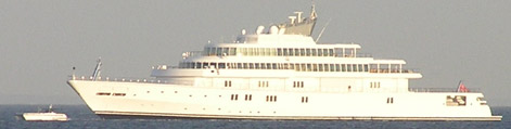 Rising Sun is a large boat