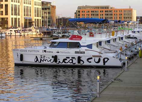 Funktionrsbtar i America's Cup