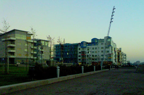 Daniaparken i Västra Hamnen
