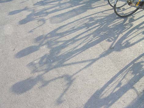 Cyklar vid Scaniabadet