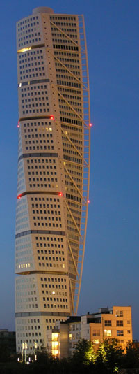 Turning Torso - four spaces revealed