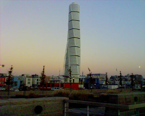 Turning Torso från Daniaparken