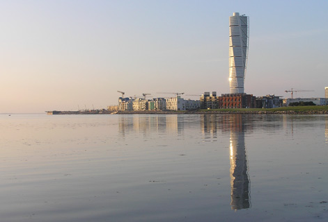Turning Torso i Västra Hamnen