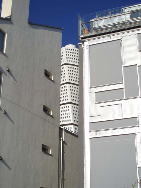 Inklämd Turning Torso