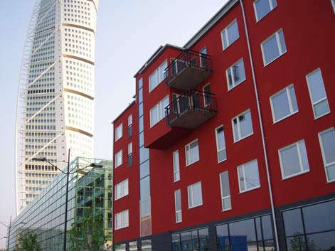 Turning Torso, garage och nytt äldreboende