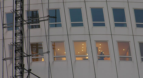 Turning Torso through the window