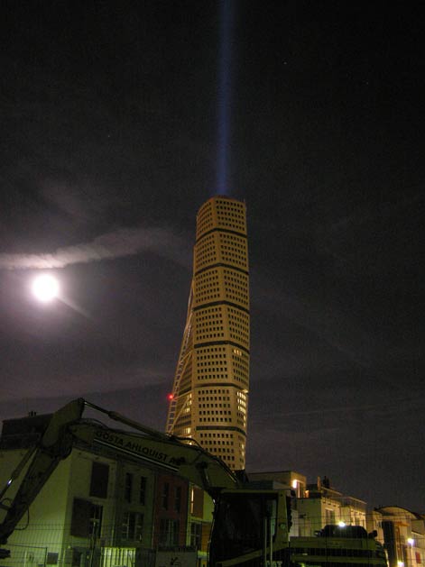 Turning Torso beaming up