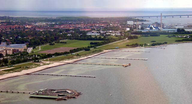 Ribersborg och Limhamn sedd frn toppen av Turning Torso