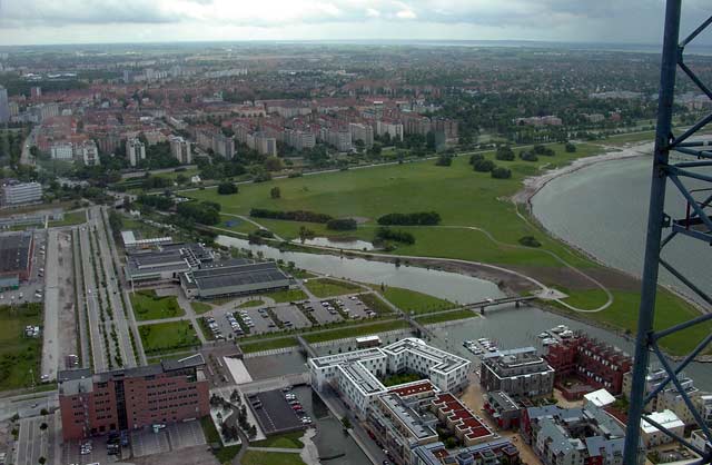 Utsikten sderut frn Turning Torso