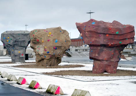 Stickar Turning Torso till mässa | Västra Hamnen i Malmö